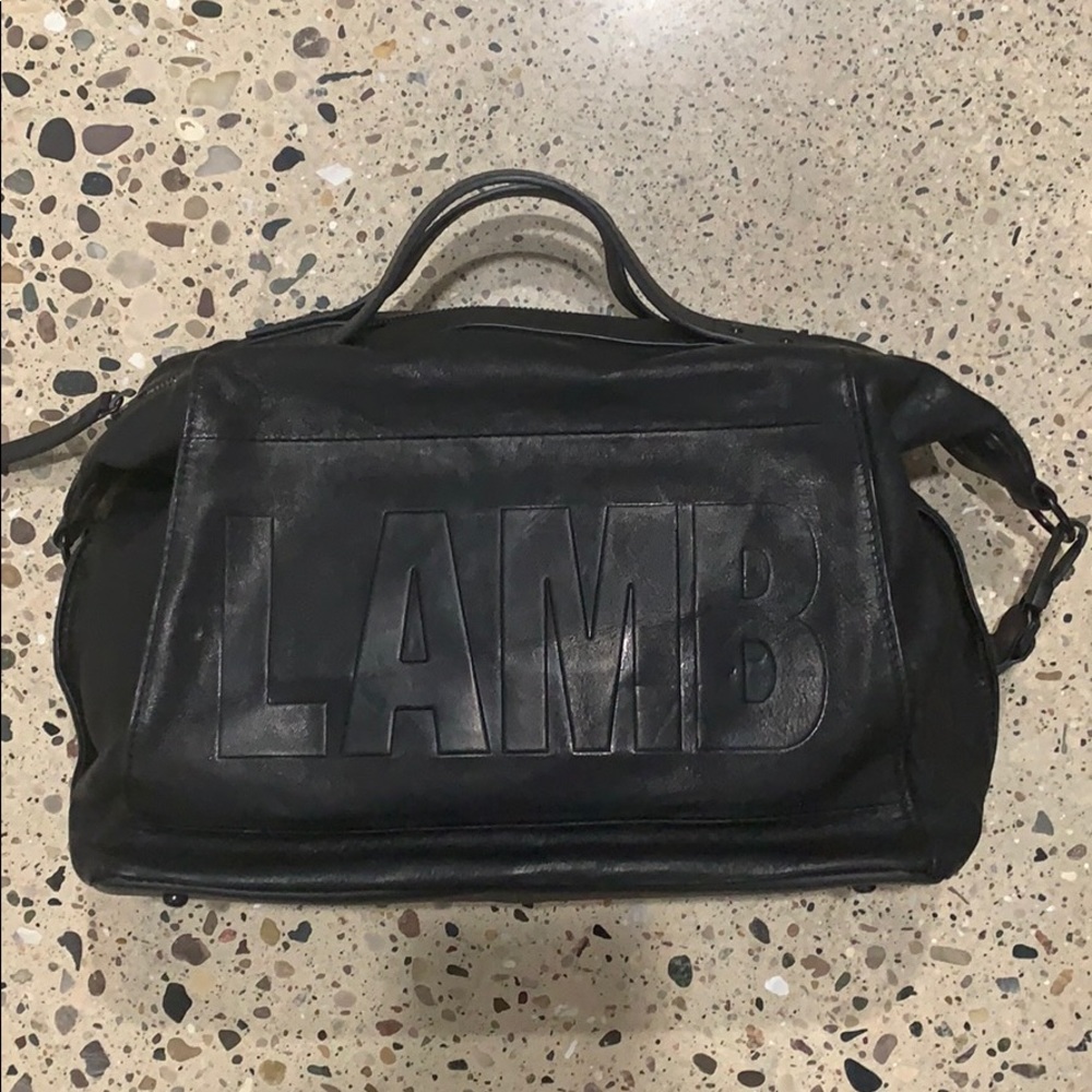 ❌❌ SOLD ❌❌ LAMB HAPPY LEATHER SATCHEL